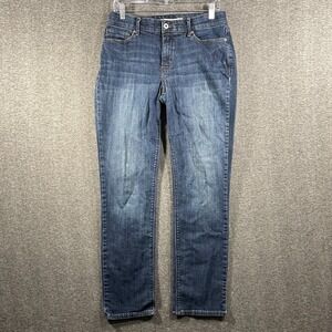 Levis Jeans Womens 10 Perfect Waist 525 Straight Leg Blue Medium Wash